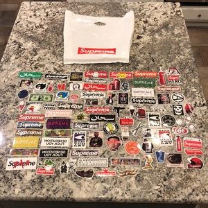 Supreme stickers